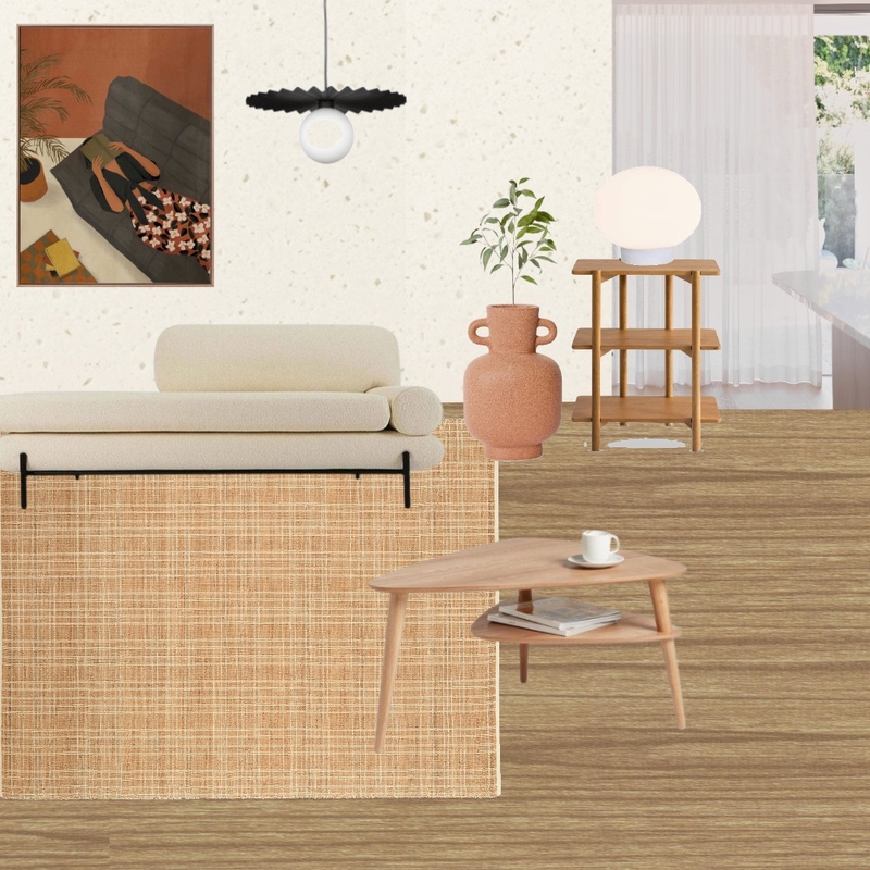 Darren Palmer Plaid Sandstone Mood Board by Unitex Rugs on Style Sourcebook