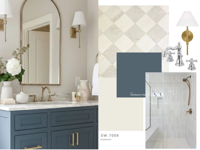 Master Bath Mood Board by mplaracy@gmail.com on Style Sourcebook