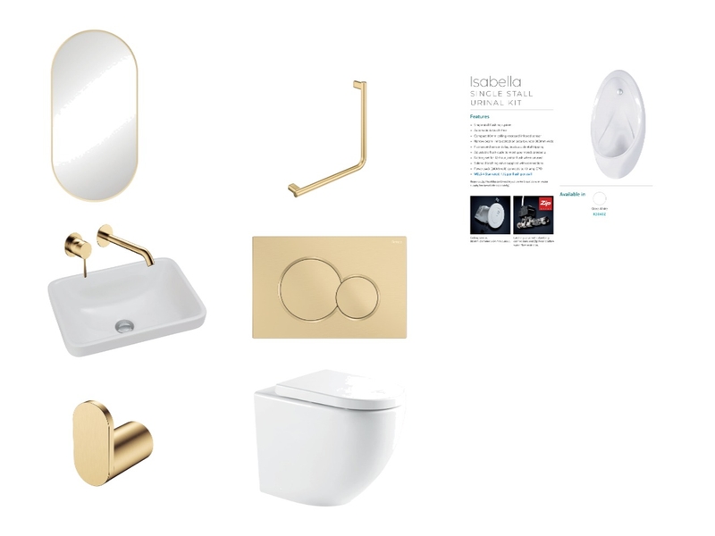 Womens toilet and Ambulant Mood Board by donna-roffey on Style Sourcebook