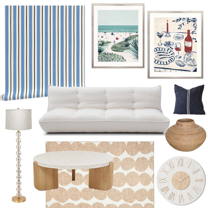 blue lines Mood Board by Xime on Style Sourcebook
