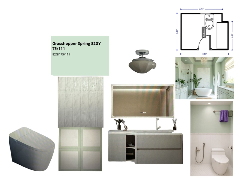 Mutiara Puchong Master Bathroom MB Dry Area Rev Mood Board by al1168ster@gmail.com on Style Sourcebook