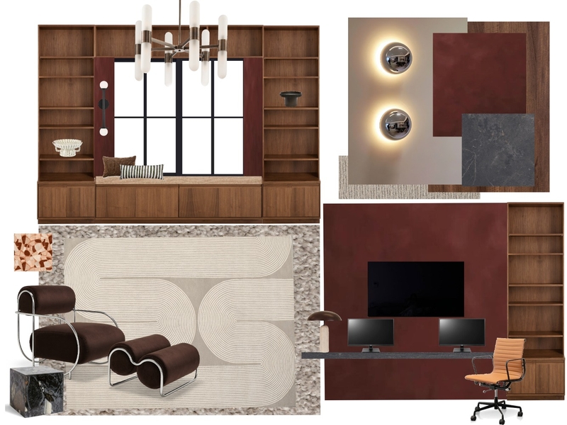 Batman Office Mood Board Mood Board by MizzLadyy on Style Sourcebook