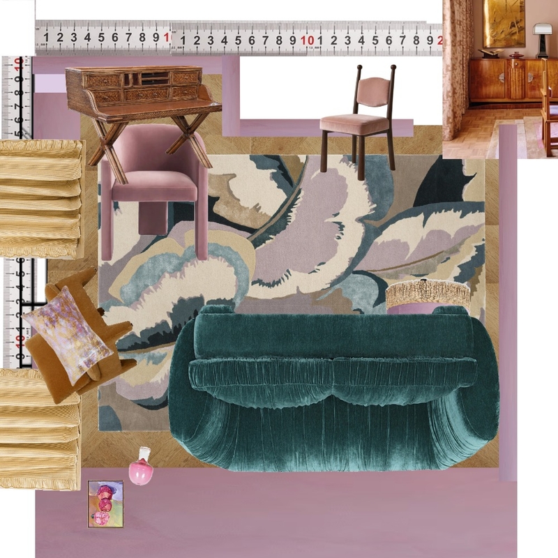 Library Interior Design Mood Board by dl2407