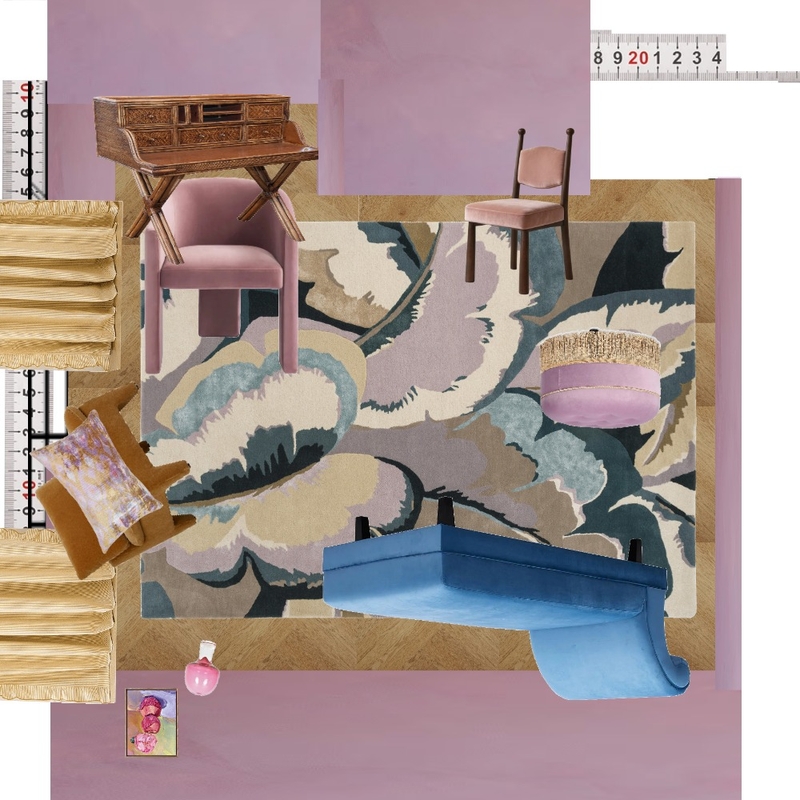 Library Interior Design Mood Board by dl2407