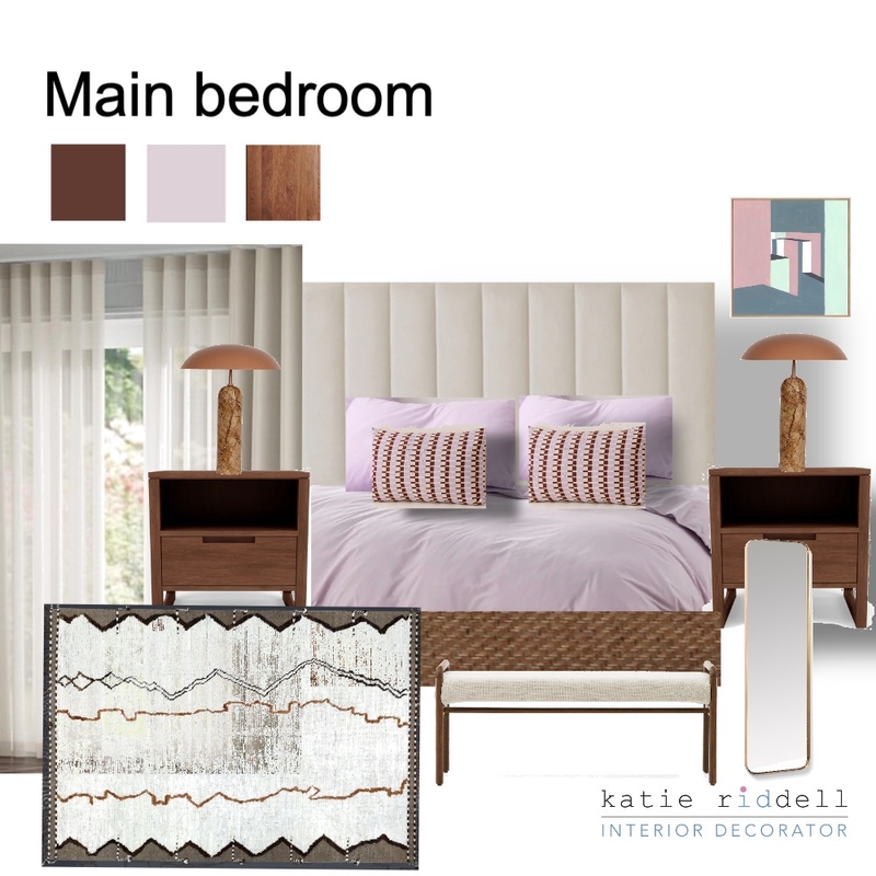 Brunswick bedroom amended 2 Mood Board by Katie Riddell Interior Decorator on Style Sourcebook