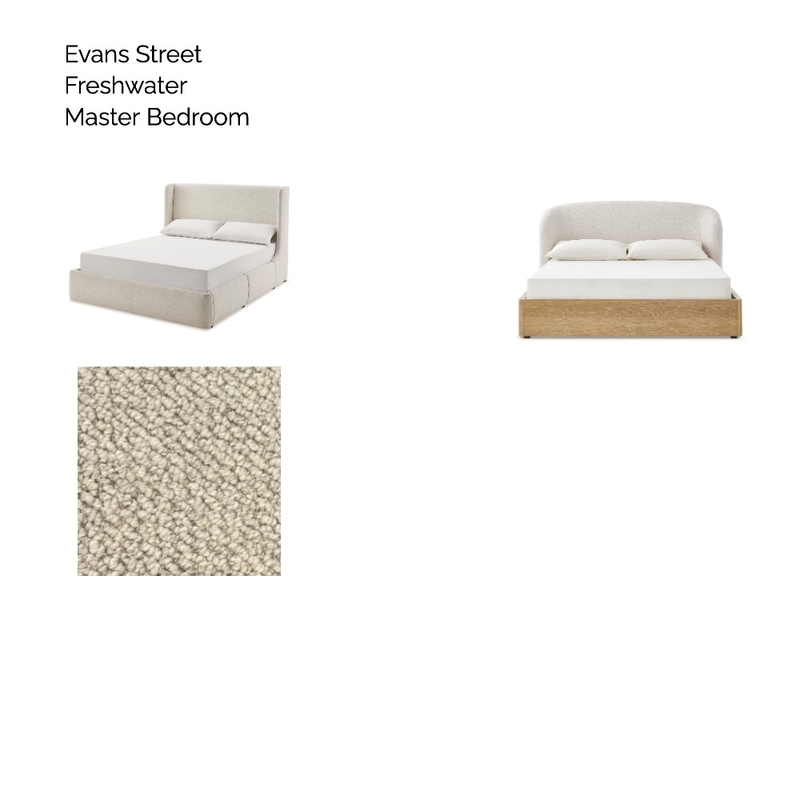 Master Bedroom Interior Design Mood Board by KETCH Interiors