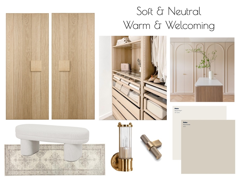 Mood Board - Walk-in-Robe Conversion - Assignment 10 Mood Board by MD Interiors on Style Sourcebook