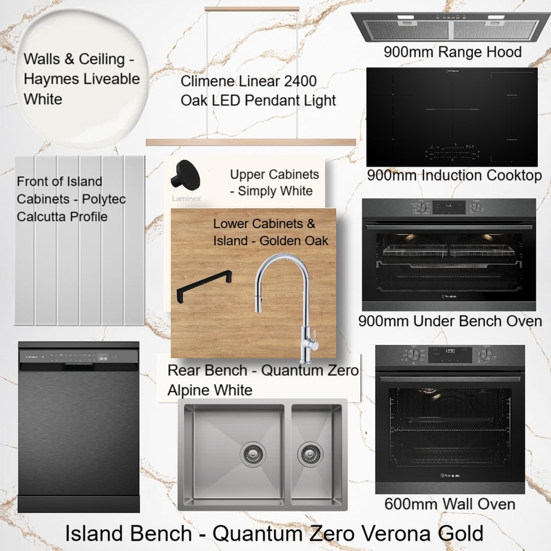 Modern Coastal Kitchen Mood Board by Our Peninsula Build on Style Sourcebook