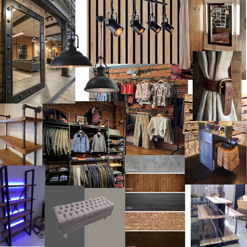 κατάστημα ρούχων και αξεσουάρ Mood Board by maria_jord on Style Sourcebook