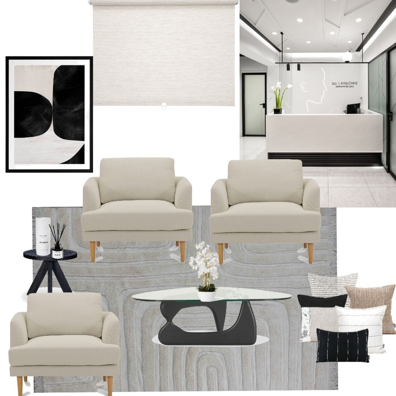 Monifa Bishop Waiting Area Mood Board by jdarinteriors on Style Sourcebook