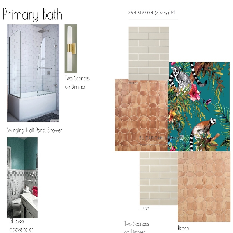 LB Primary Bath REV02 Mood Board by MTLuppino@gmail.com on Style Sourcebook