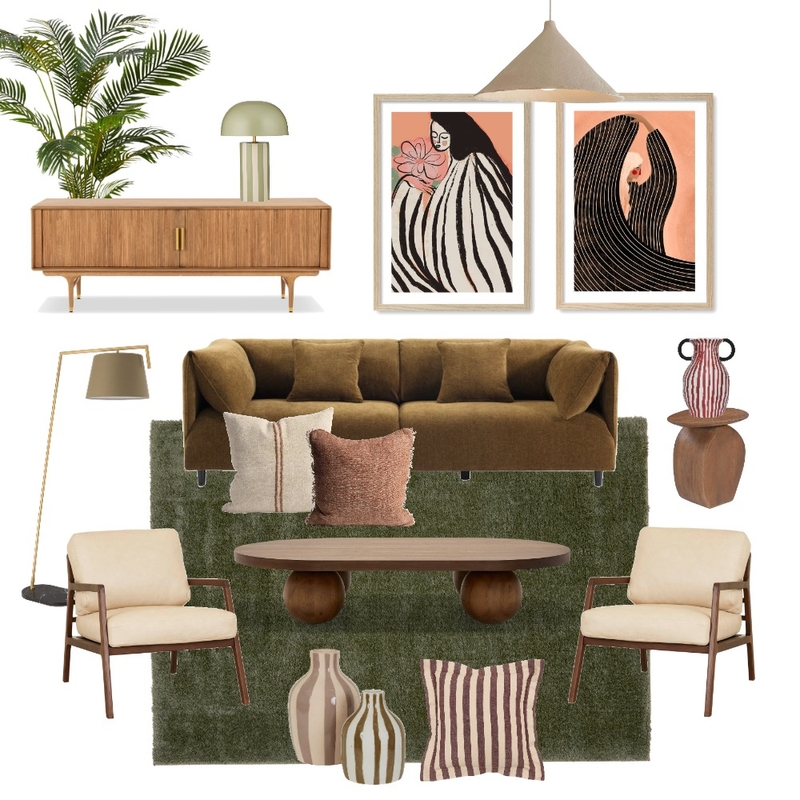 Modern Living Room Mood Board by Profile Australia on Style Sourcebook