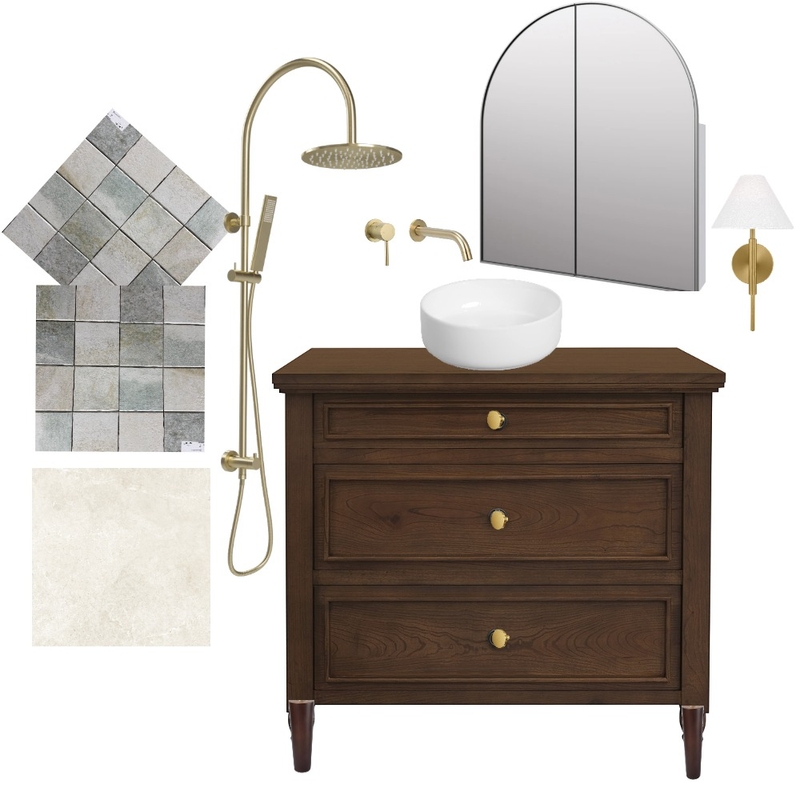 Ensuite - Green Tile Mood Board by victoriastewart95 on Style Sourcebook