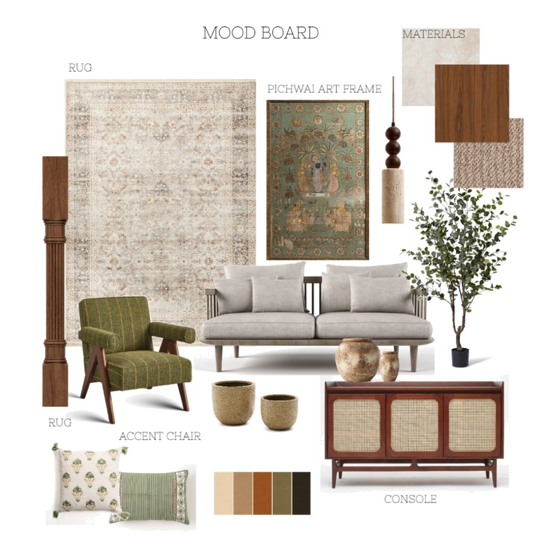 ATRI Interior Design Mood Board by DUTTA DISHA