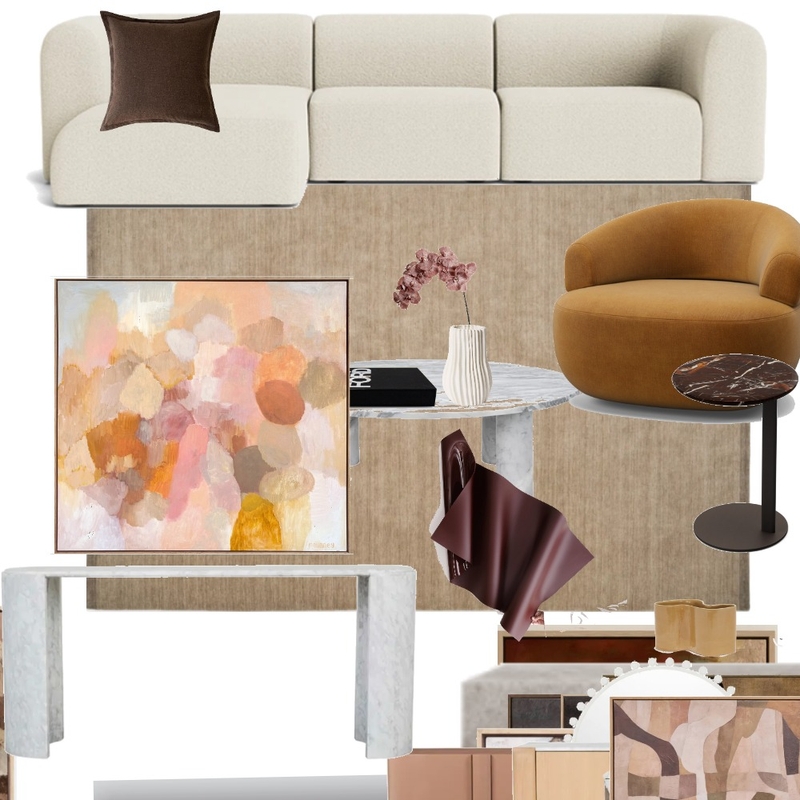 Living area king living rug accent chair and side marble buffet trit art Interior Design Mood Board by Efi Papasavva Living area king living rug accent chair and side marble buffet trit art Interior Design Mood Board by Efi Papasavva