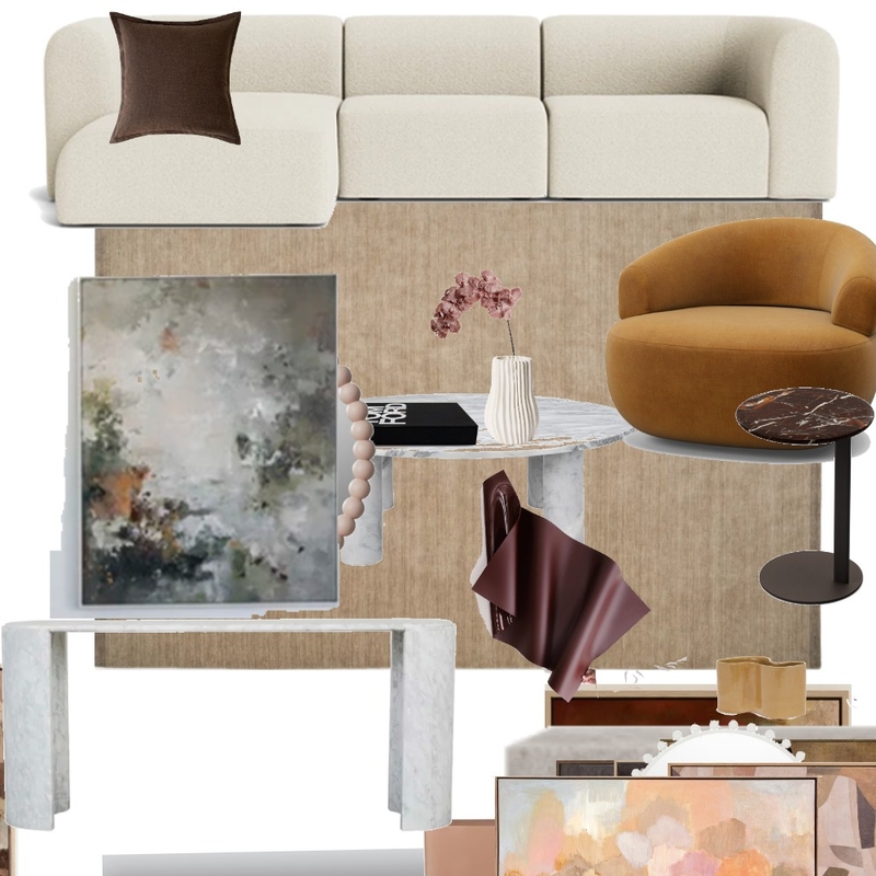 Living area king living rug accent chair and side marble buffet trit art Interior Design Mood Board by Efi Papasavva Living area king living rug accent chair and side marble buffet trit art Interior Design Mood Board by Efi Papasavva