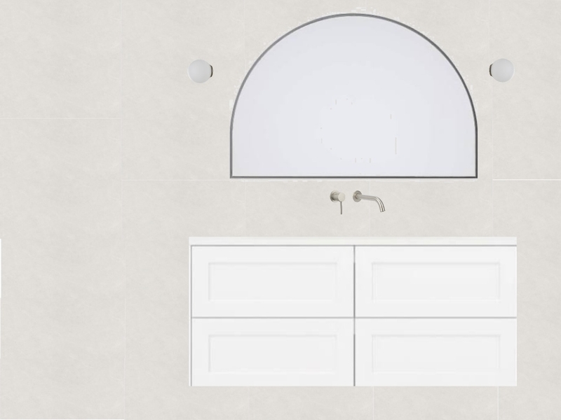 main bathroom 2 Interior Design Mood Board by Five Files Design Studio