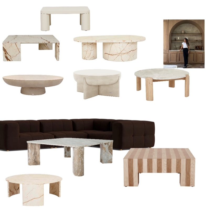 Coffee tables Interior Design Mood Board by Rhiannon Lee, Atelier Intelligence Co Pty Ltd