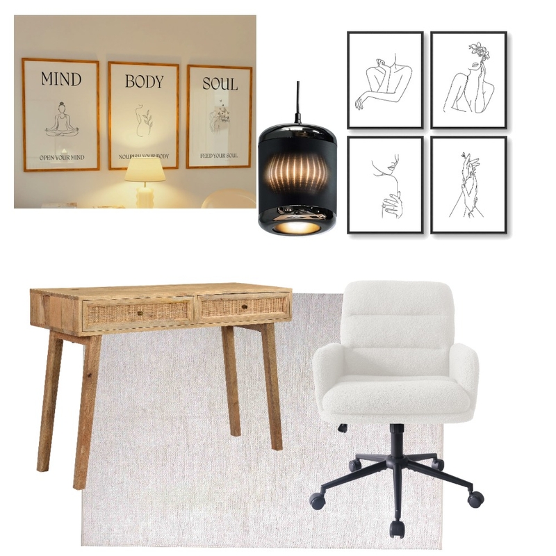 Monifa Bishop Office Mood Board by jdarinteriors on Style Sourcebook