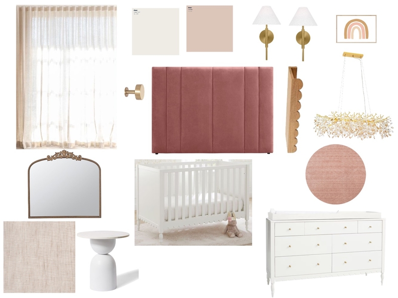 NURSERY RENATA 2 Mood Board by BOREAL STUDIO MX on Style Sourcebook