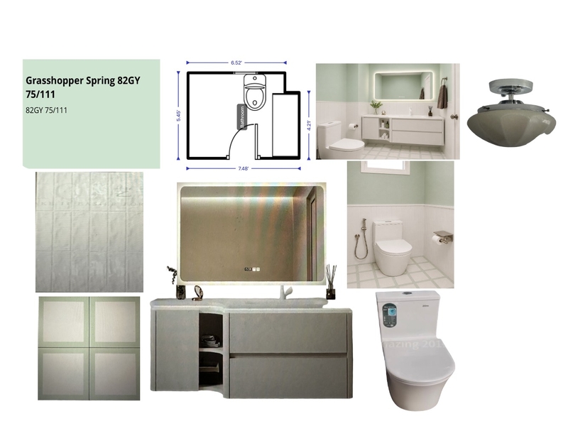 Mutiara Puchong Master Bathroom MB Dry Area Rev Mood Board by al1168ster@gmail.com on Style Sourcebook