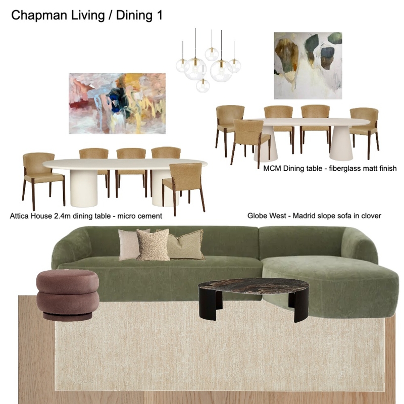 chapman living dining 1 Mood Board by Susan Conterno on Style Sourcebook