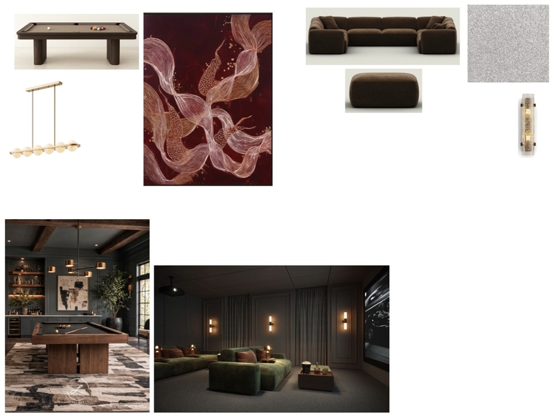 Cinema and Games room Mood Board by svalenta on Style Sourcebook