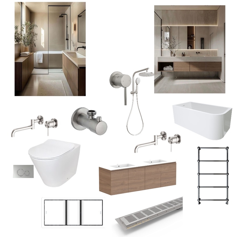 PARR - Main Bathroom (Upstairs) Mood Board by OuterSpace Living on Style Sourcebook