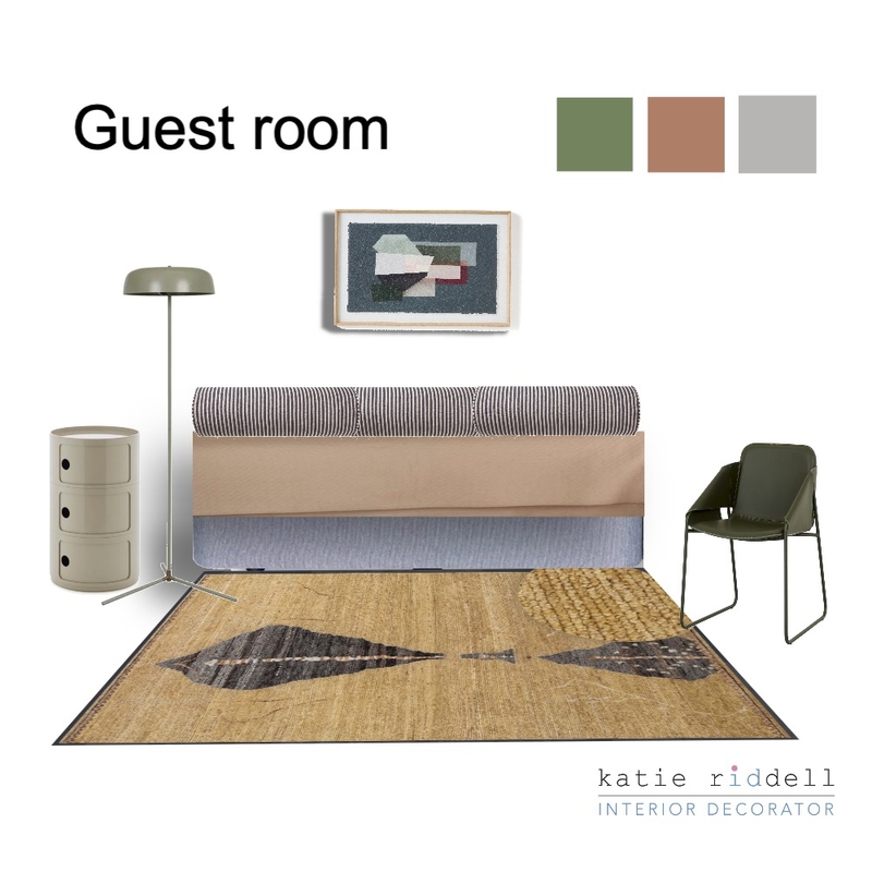 Guest room amended Mood Board by Katie Riddell Interior Decorator on Style Sourcebook