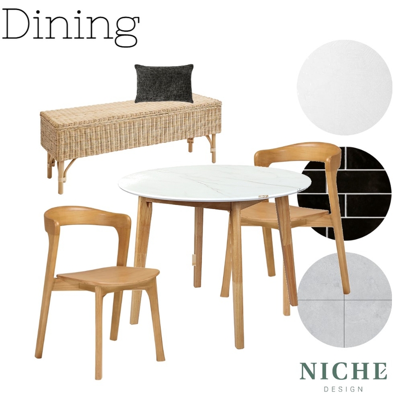 Merrimac - Dining 1 Mood Board by alice@nichedesign.com.au on Style Sourcebook