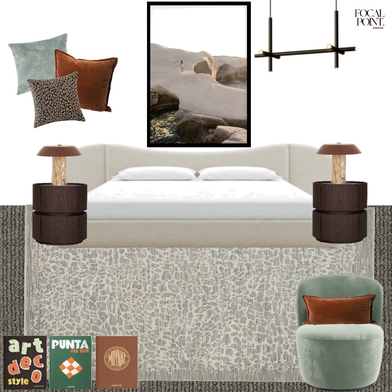 Seafoam Sculpted Bedroom Mood Board by Focal Point Interior Design on Style Sourcebook