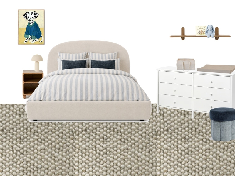 Project Nicholls - final nursery Mood Board by Meraki Interiors on Style Sourcebook