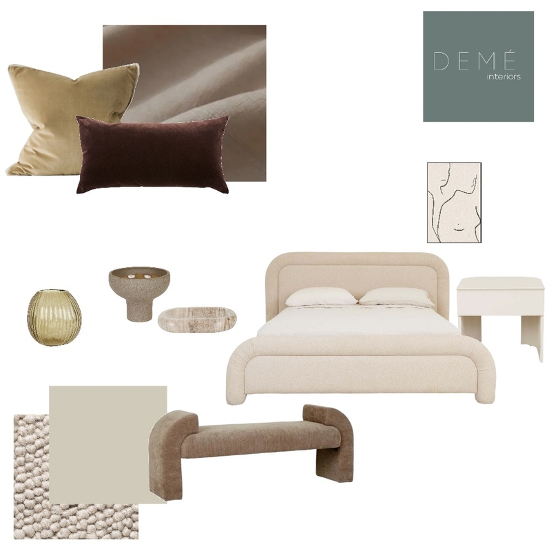 Project Richardson - Master Mood Board by Demé Interiors on Style Sourcebook