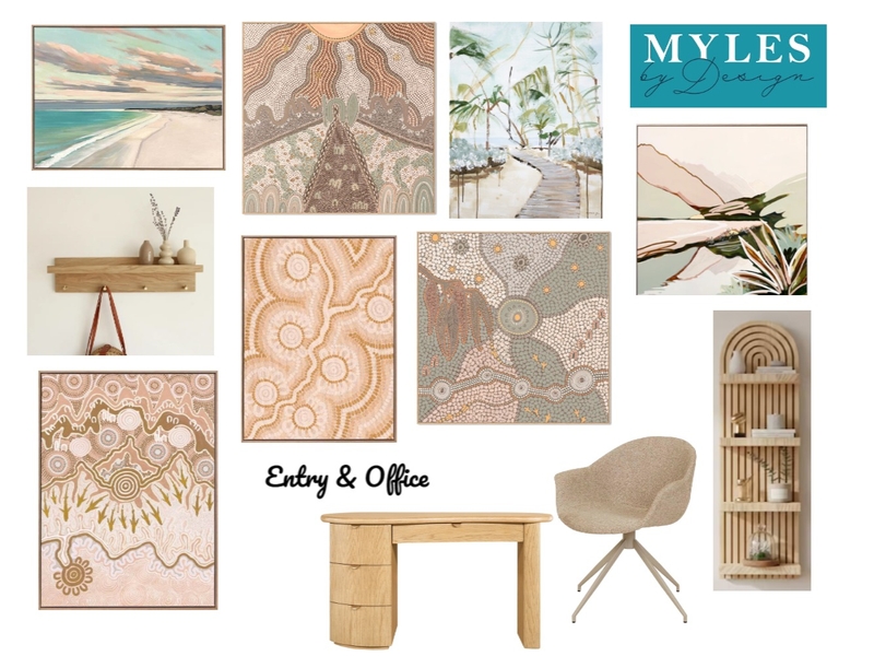 Jol & Greg - Entrance & Office Mood Board by Stacey Myles on Style Sourcebook