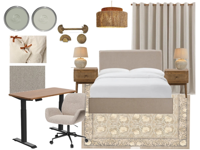Aylward Road - guest bedroom opt 5 Mood Board by Rocky Cove Interiors on Style Sourcebook