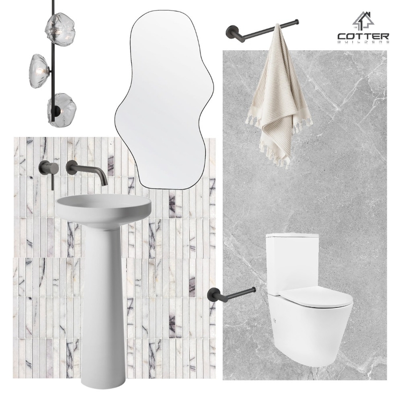 Opalia - Powder Room 1 Mood Board by Cotter Builders on Style Sourcebook