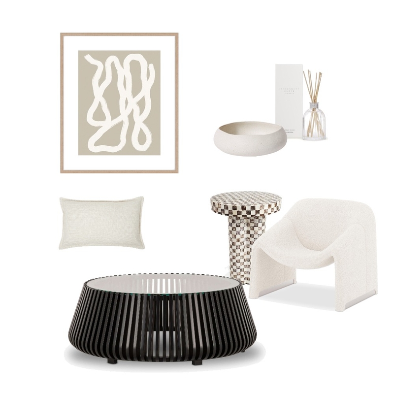 Modern nudes Interior Design Mood Board by emilygosper