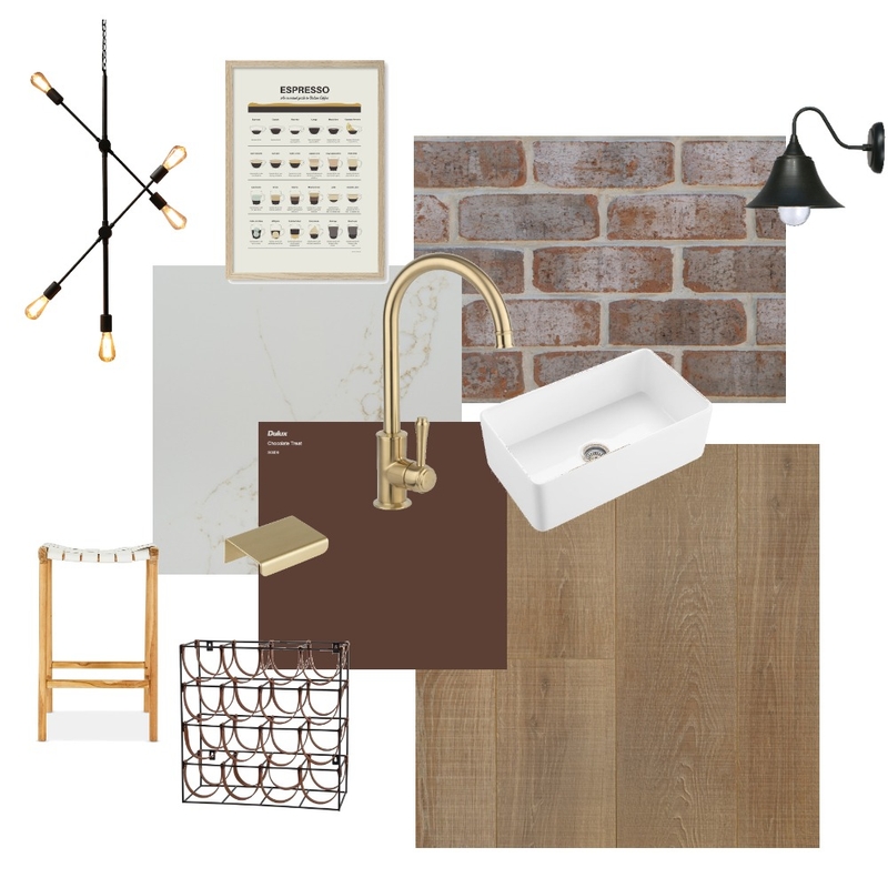 Soft Industrial Kitchen Mood Board by A.M. Interior Styling on Style Sourcebook