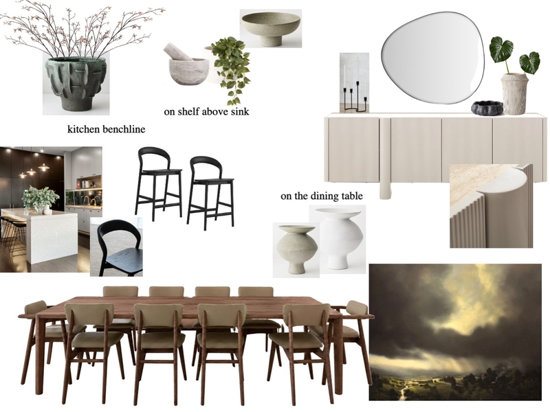 Project Nicholls - final revision -  kitchen & dining Mood Board by Meraki Interiors on Style Sourcebook