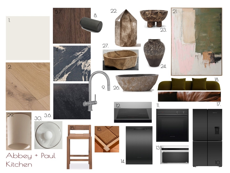 Abbey + Paul Kitchen Moodboard Mood Board by Kate De Lorenzo on Style Sourcebook