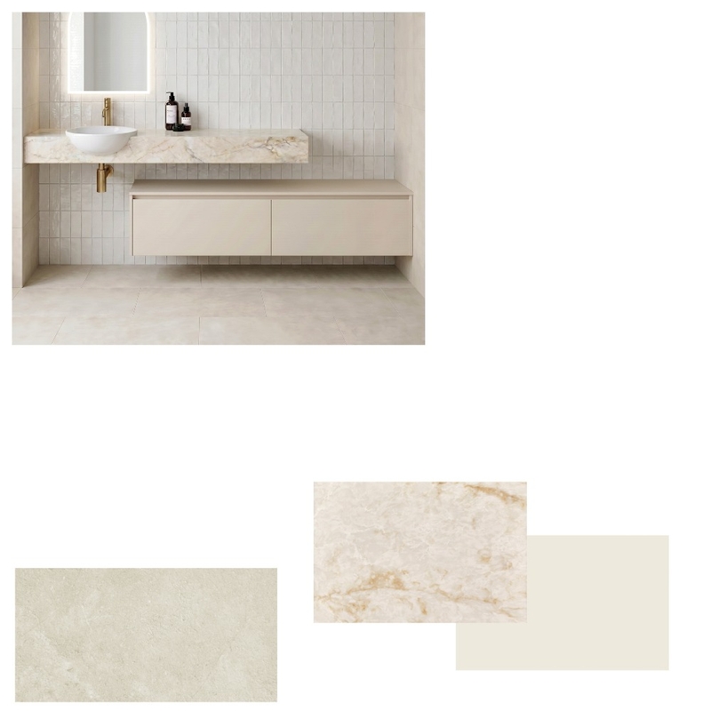 Wylah - Bathroom Brass Mood Board by Holm & Wood. on Style Sourcebook