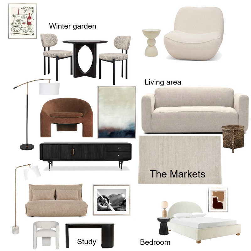The Markets Mood Board by sarahyoungstyling on Style Sourcebook