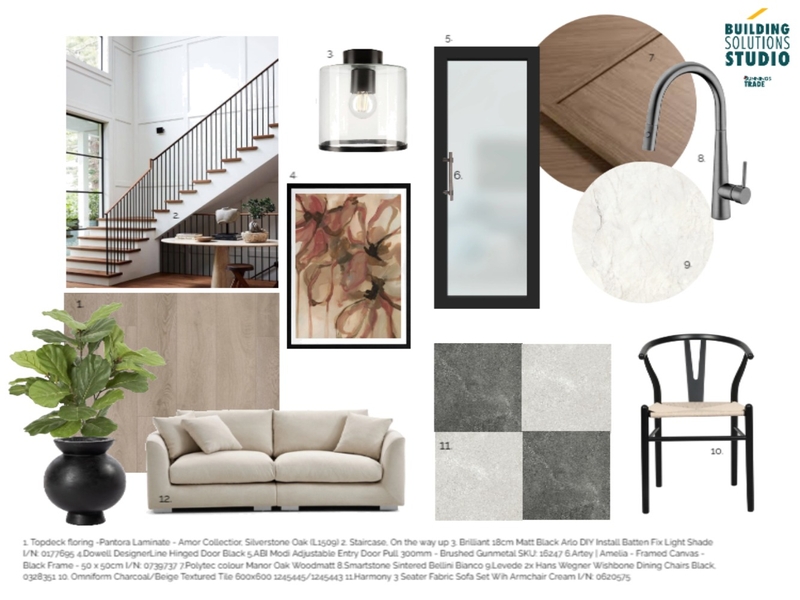 Classic Modern - INTERIOR SAMPLE BOARD Mood Board by bsschwh@bunnings.com.au on Style Sourcebook