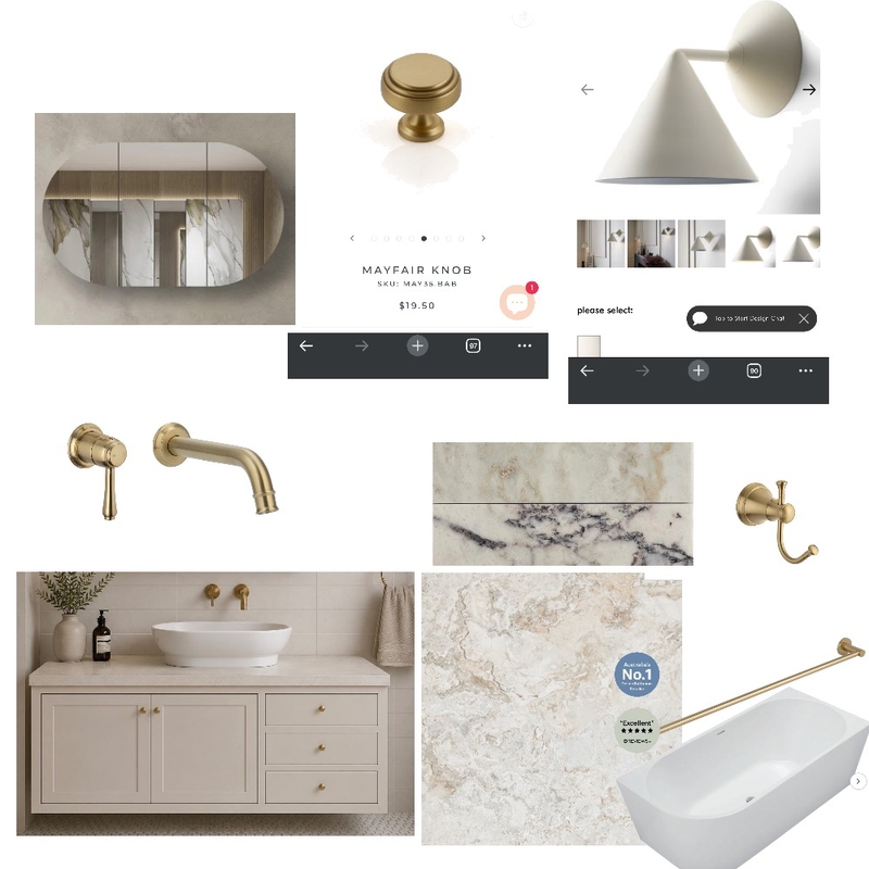 Bathroom two Interior Design Mood Board by Vrtonkin