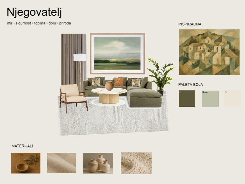 njegovatelj Interior Design Mood Board by Ljubinka1009