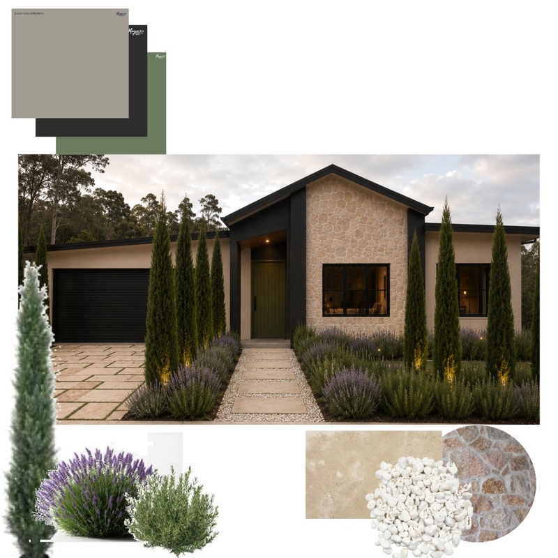 Ridgeline Landscaping Interior Design Mood Board by Sam’s Styled Living