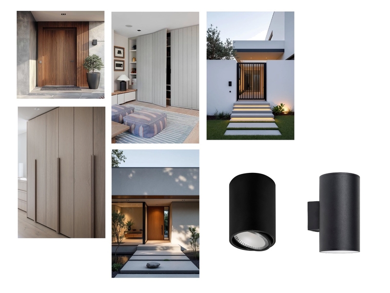 PARR - Front entry Mood Board by OuterSpace Living on Style Sourcebook