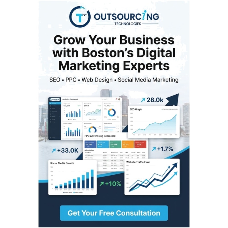 Boston Digital Marketing Services | Grow Your Business Online Now Mood Board by outsourcingtechnologies on Style Sourcebook