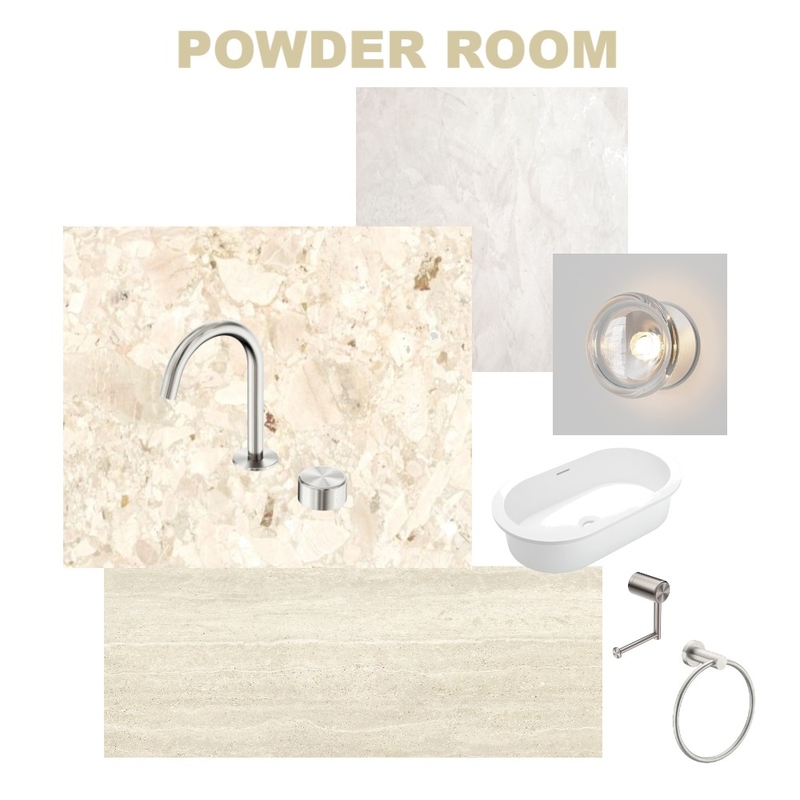 POWDER ROOM Mood Board by FMA INTERIORS on Style Sourcebook