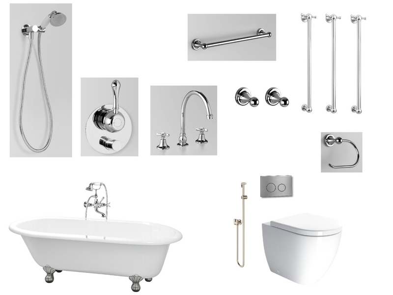 Marion Bathroom Fittings Interior Design Mood Board by Sally77uk